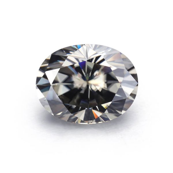 loose oval moissanite stone