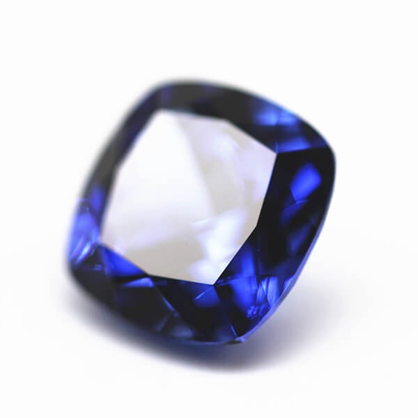 Lab Created Cushion Cut Sapphire - Wholesale Supplier | Squround Gems