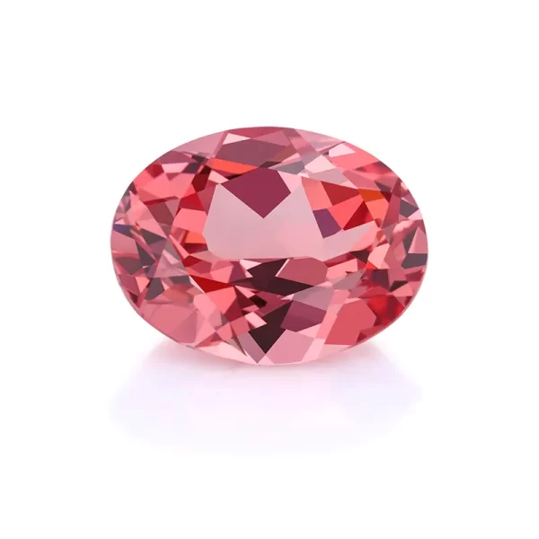 lab created padparadscha sapphire 3