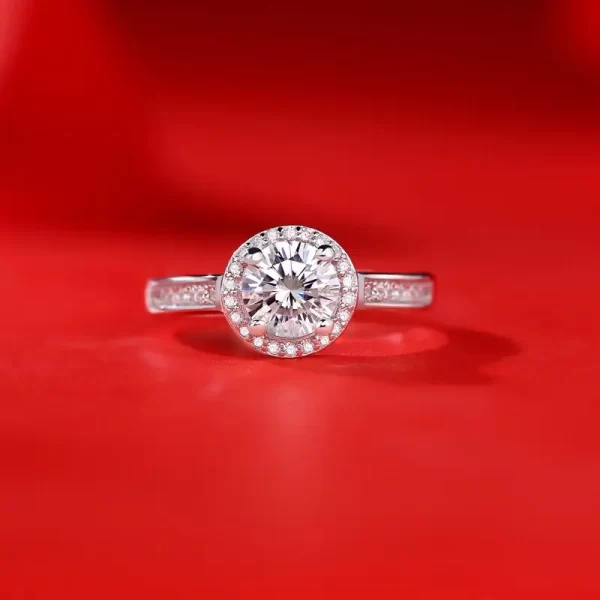 3 carat moissanite ring 3