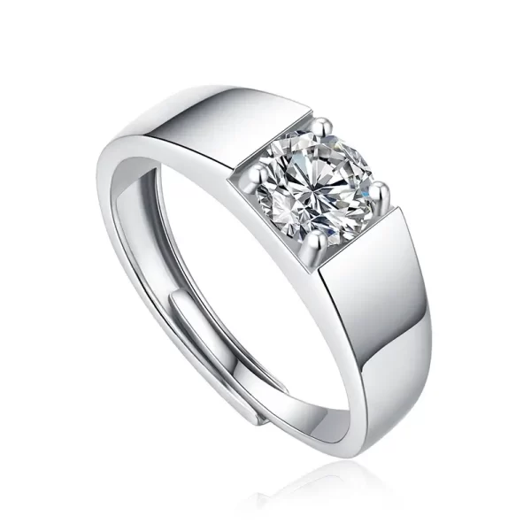 moissanite rings for men