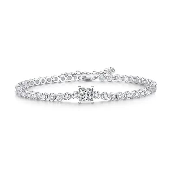 moissanite tennis bracelets